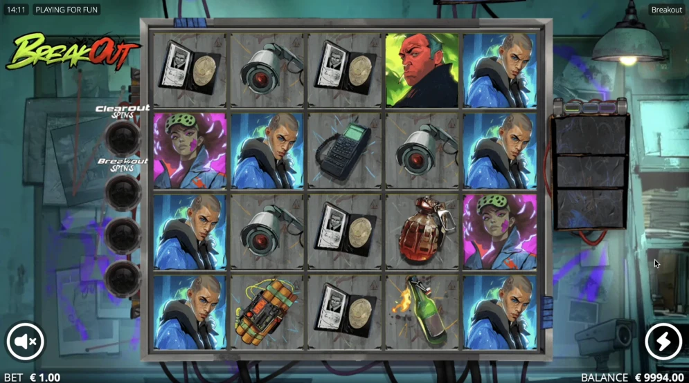 Breakout gameplay